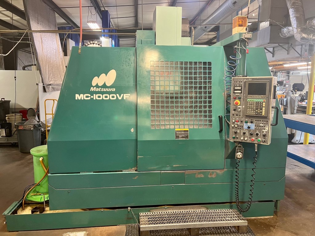 Matsuura MC-1000VF, Machine ID:8865 Matsuura MC-1000VF, Machine ID:8865